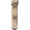 Ekena Millwork Funston Arts and Crafts Smooth Bracket w/ Offset Brace, Douglas Fir, 5 1/2"W x 18"D x 26"H BKT0604X18X26FST03SDF - alternate 3